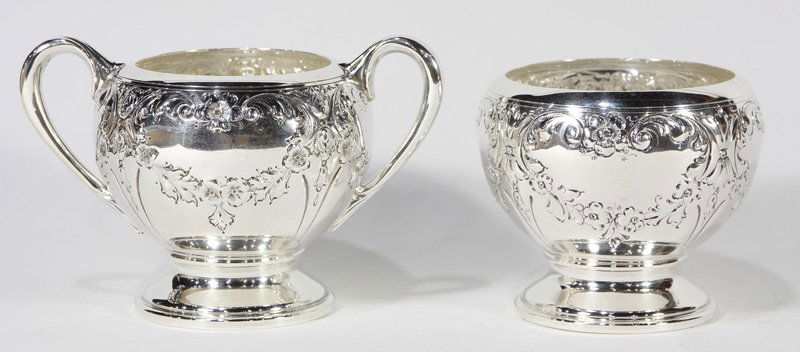 American Dunkirk Silversmiths Victorian style sterling (1 of 2)