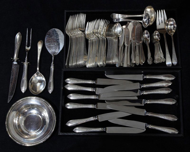 American Dominick & Haff sterling silver flatware (1 of 2)