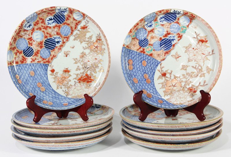 Japanese Imari Plates (1 of 3)