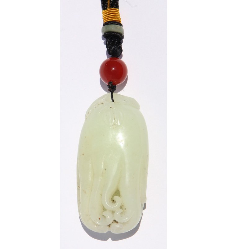 Chinese Jade Buddha Hand Toggle (1 of 7)