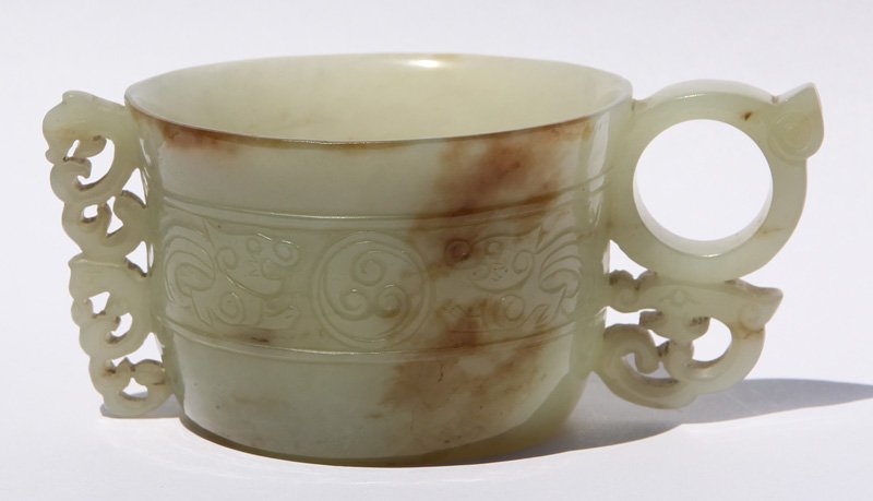 Chinese Jade Cup, Dragons (1 of 6)