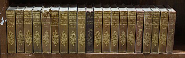 (lot of approximately 20) The Works of Charles Dickens, (1 of 1)
