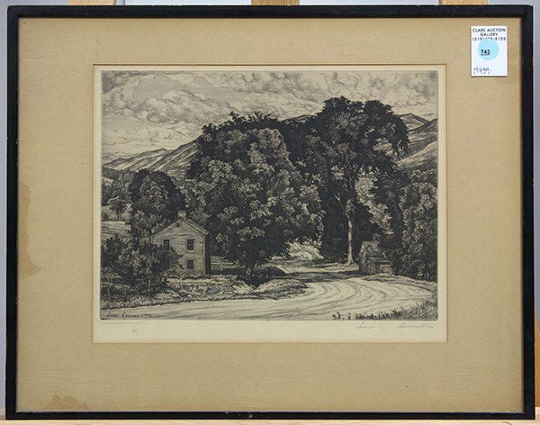 Print, Luigi Lucioni (1 of 1)