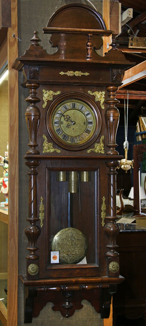 Gustav Becker Vienna regulator clock (1 of 4)