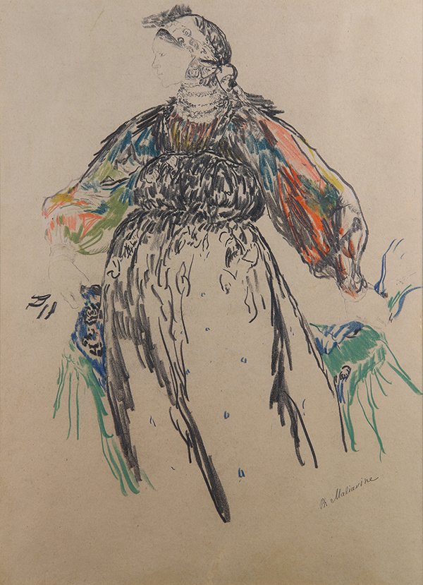 Philip Andreevich Maliavin, drawings (1 of 9)