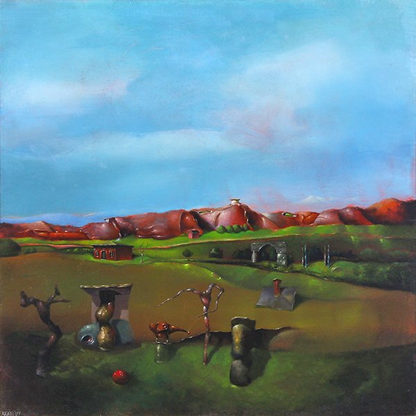 Robert Rasely, painting (1 of 5)