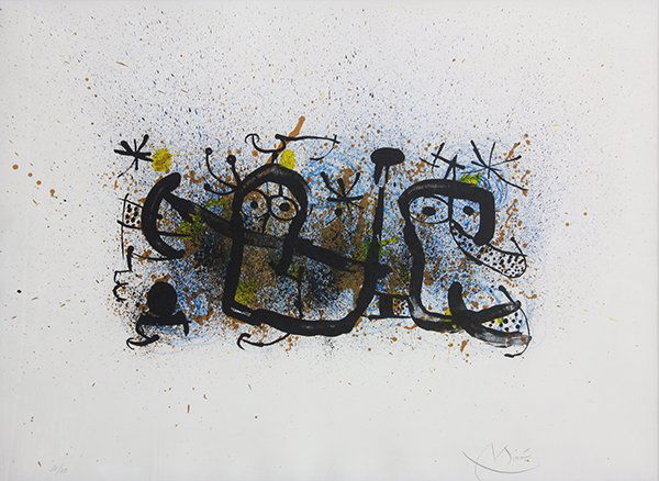 Print, Joan Miro, From ma de Proverbis (1 of 5)