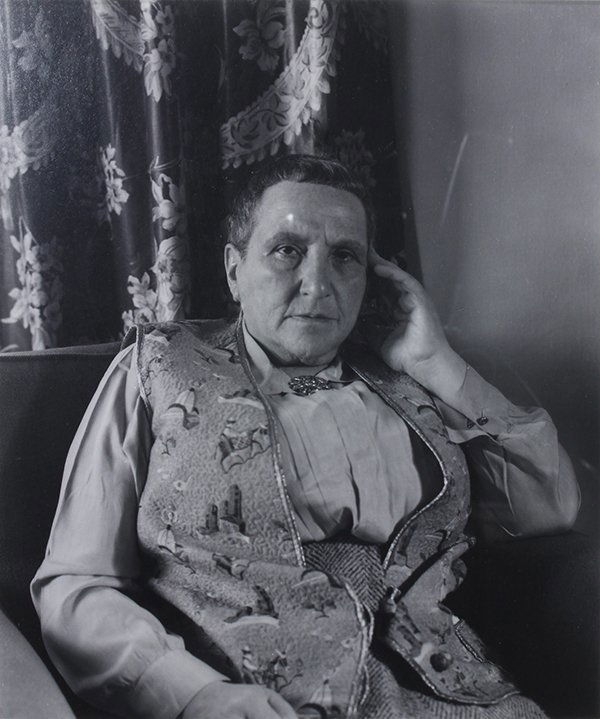 Photograph, Imogen Cunningham, Gertrude Stein (1 of 5)