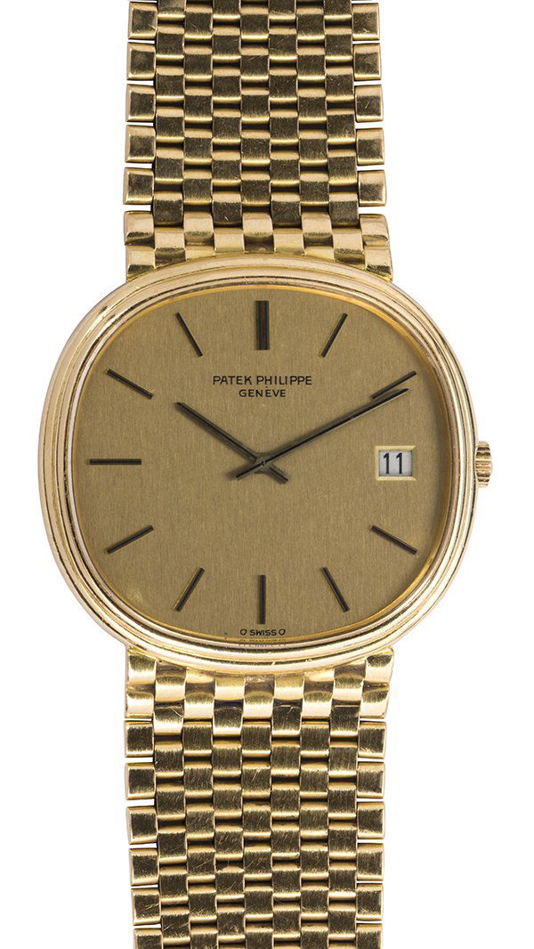 Gentleman's Patek Philippe jumbo Elipse 18k yellow gold (1 of 10)