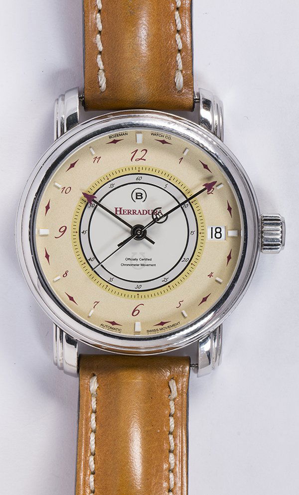 Gentleman's Bozeman Watch Co. Herradura stainless steel (1 of 5)