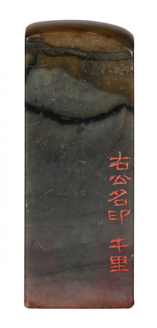 Chinese Gray-Brown Seal of Yu Youren (1 of 7)