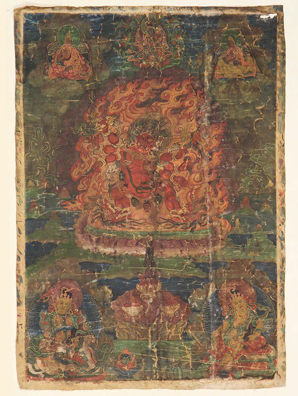 Himalayan Thangka, Hayagriva (1 of 8)