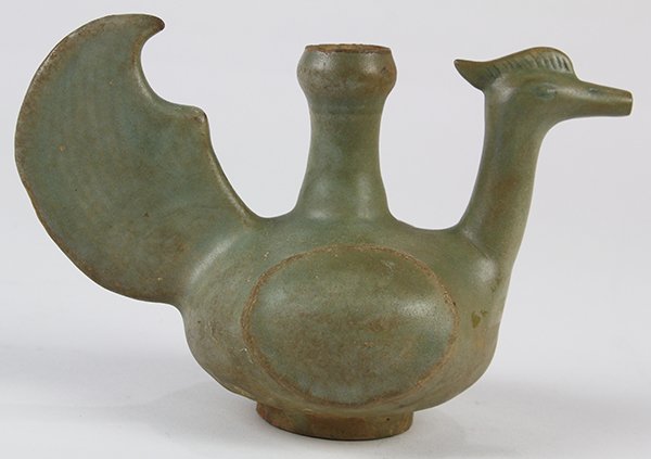 Thai Ceramic Bird Form Kendi (1 of 6)