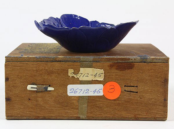 Chinese Blue Flower Form Water Dropper (1 of 9)