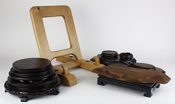 Group of Wood Stands (1 of 1)
