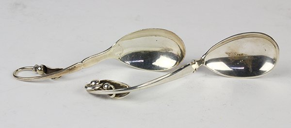 (lot of 2) Danish Georg Jensen sterling silver (1 of 1)
