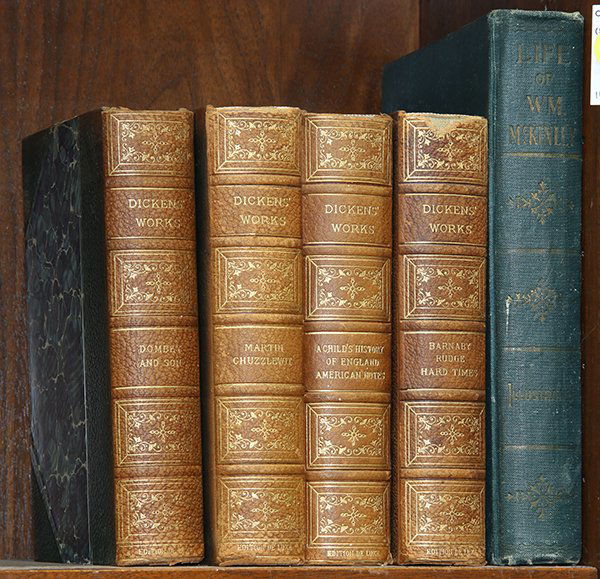 (lot of 4) Books consisting of Dickens' Works, four (1 of 1)