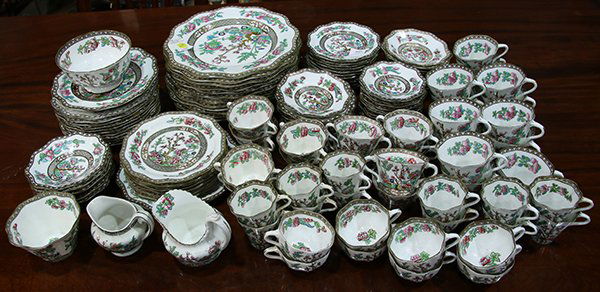 (lot of 130) Coalport china table service in the (1 of 4)