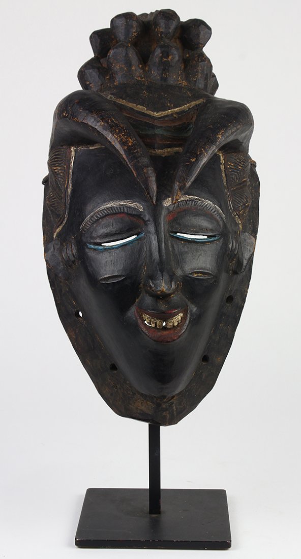 Guro, Cote d'Ivoire mask probably made late 1960s for (1 of 2)