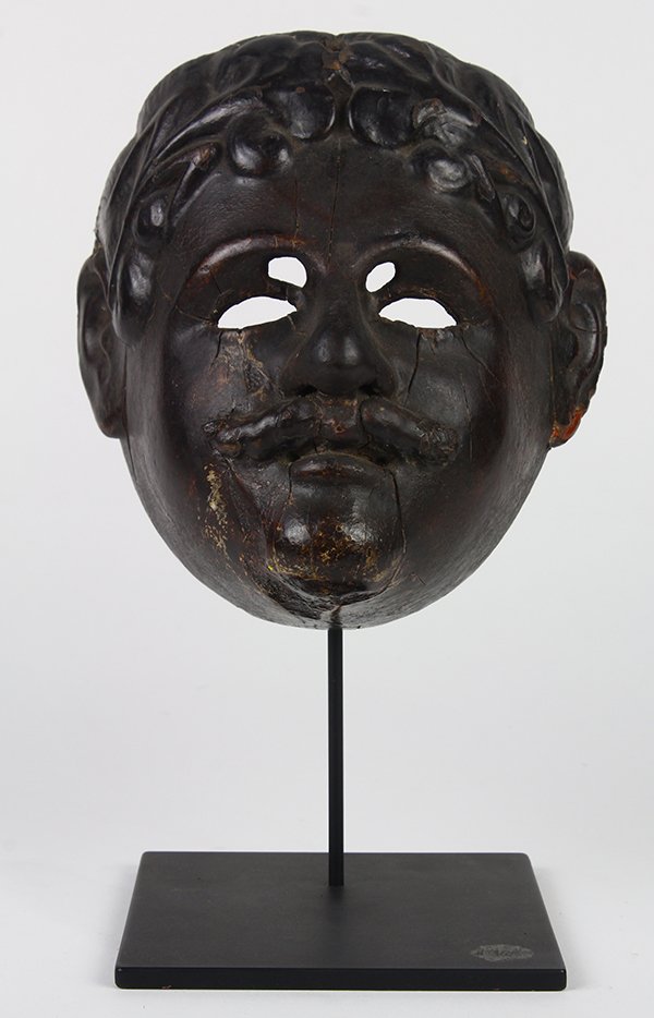 Guatemalan fine old dance mask (1 of 3)