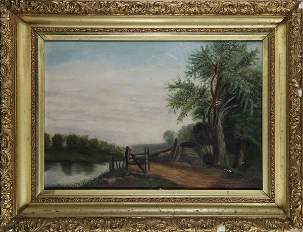 Gate to a River, painting (1 of 1)