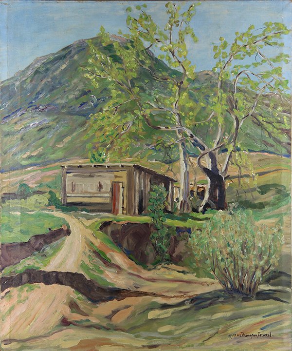 Martha Thompson Forward, painting (1 of 1)