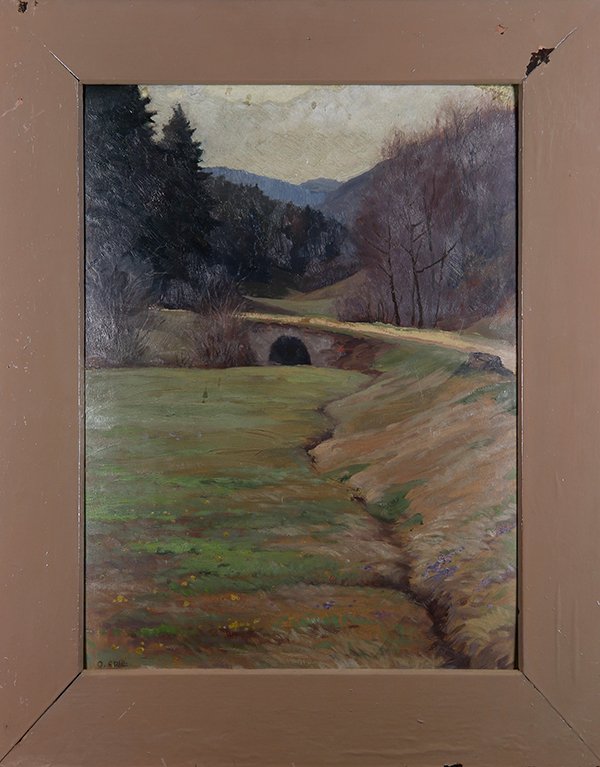 Oswald Grill, painting (1 of 1)