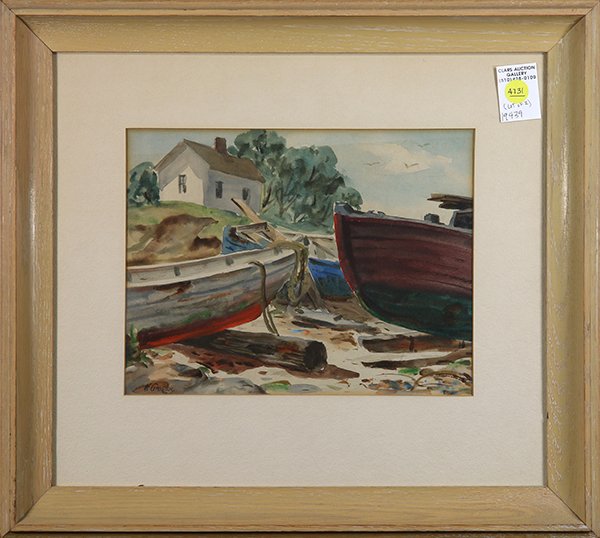 Watercolors by Henry Gasser (1 of 2)