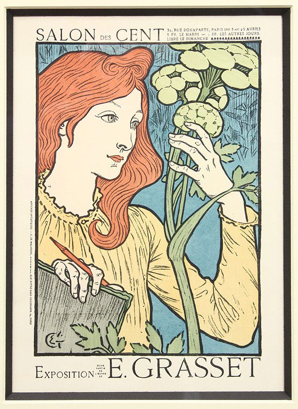 Poster, Eugène Grasset, Salon des Cent Exposition (1 of 1)
