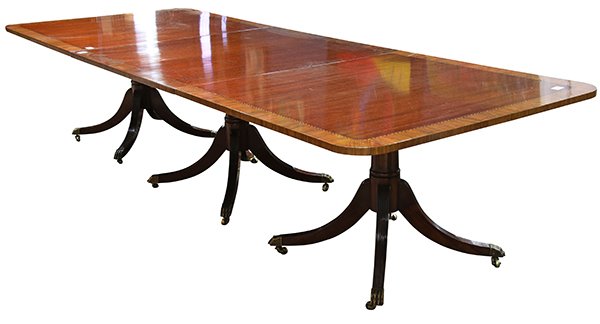 Regency style dining table (1 of 6)