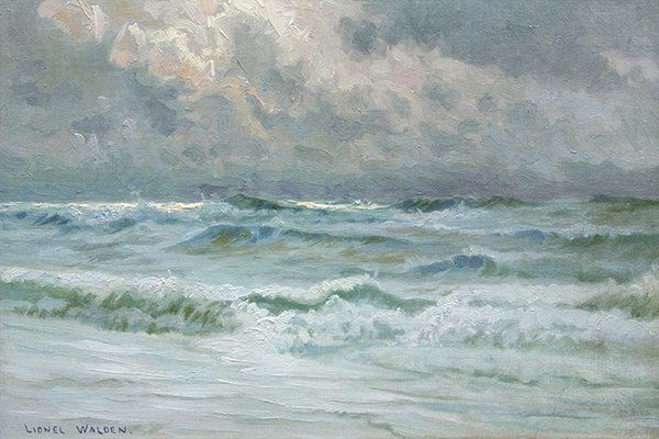 Lionel Walden painting (1 of 4)