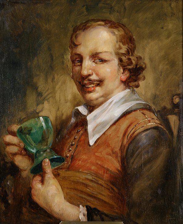 Ecole de Frans Hals painting (1 of 5)