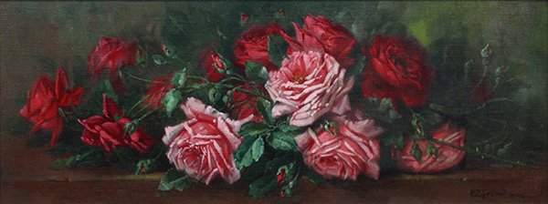 Henry Dietrich (Dick) Gremke, painting (1 of 4)