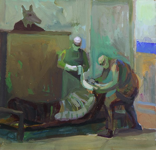 James Weeks, painting (1 of 3)