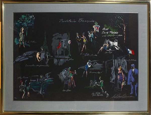 Print, LeRoy Neiman (1 of 3)