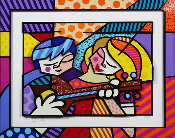 3-D  Print, Romero Britto (1 of 5)