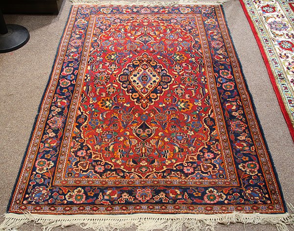 Persian Kashan carpet (1 of 3)