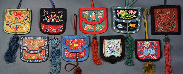 Chinese Embroidered Wallets (1 of 2)