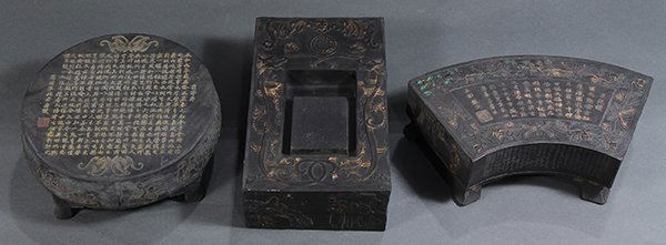 Three Chinese Ink Blocks (1 of 10)
