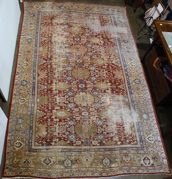 Antique (19th century) Persian Mahal carpet, 13'6'' x (1 of 1)