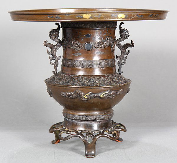 Japanese Bronze Usubata (1 of 7)