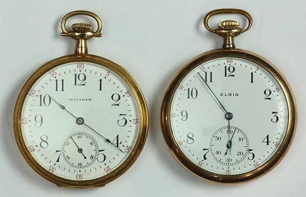 (Lot of 2) Enamel, 14k yellow gold and gold-filled (1 of 3)