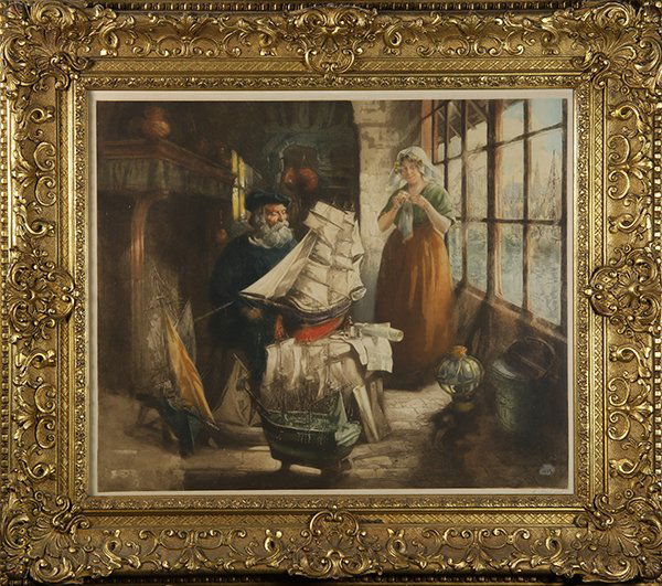 The Miniature Ship Maker, print (1 of 1)