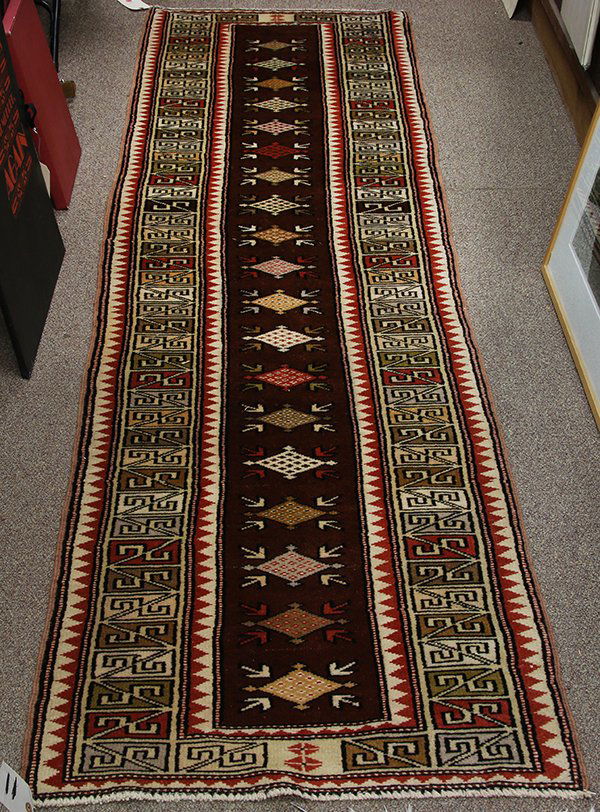 Turkish Kas Kazak runner (1 of 3)