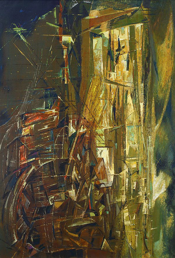 Xavier Gonzalez, painting (1 of 6)