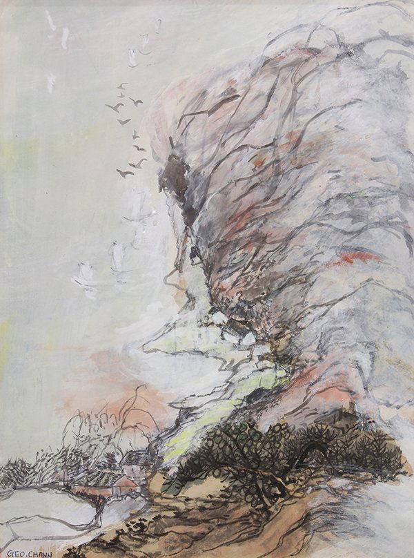 George Chann, painting (1 of 5)