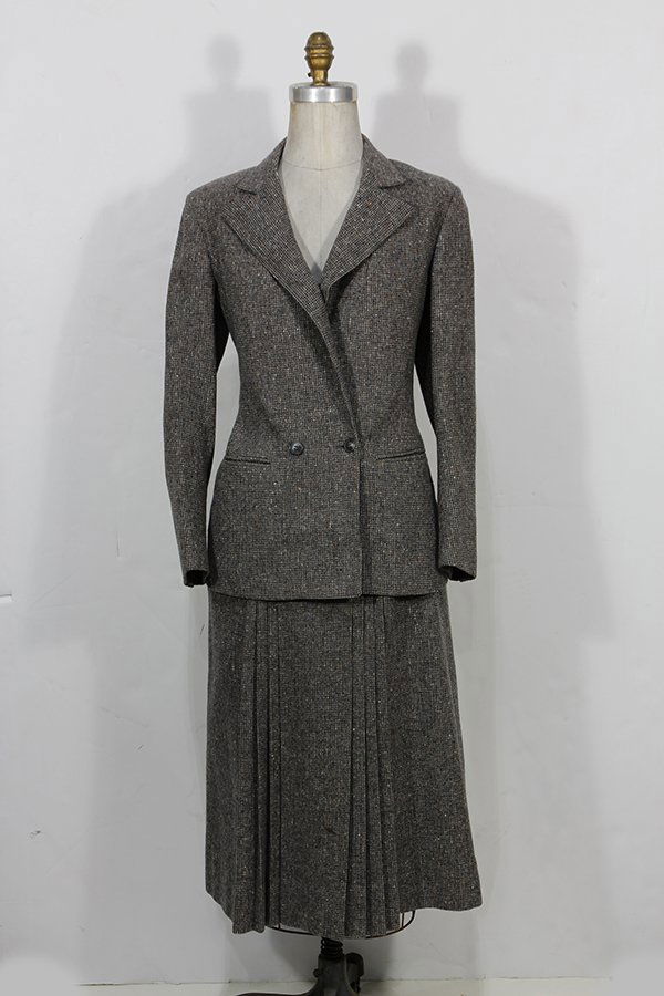 (lot of 2) Christian Dior separates skirt suit in grey (1 of 6)