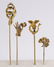 (Lot of 4) Victorian diamond, multi-stone, enamel, gold - 2