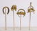 (Lot of 4) Diamond, multi-stone and 14k yellow gold - 3
