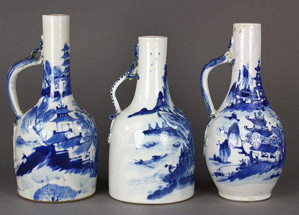 Chinese Blue and White Bottles (1 of 6)